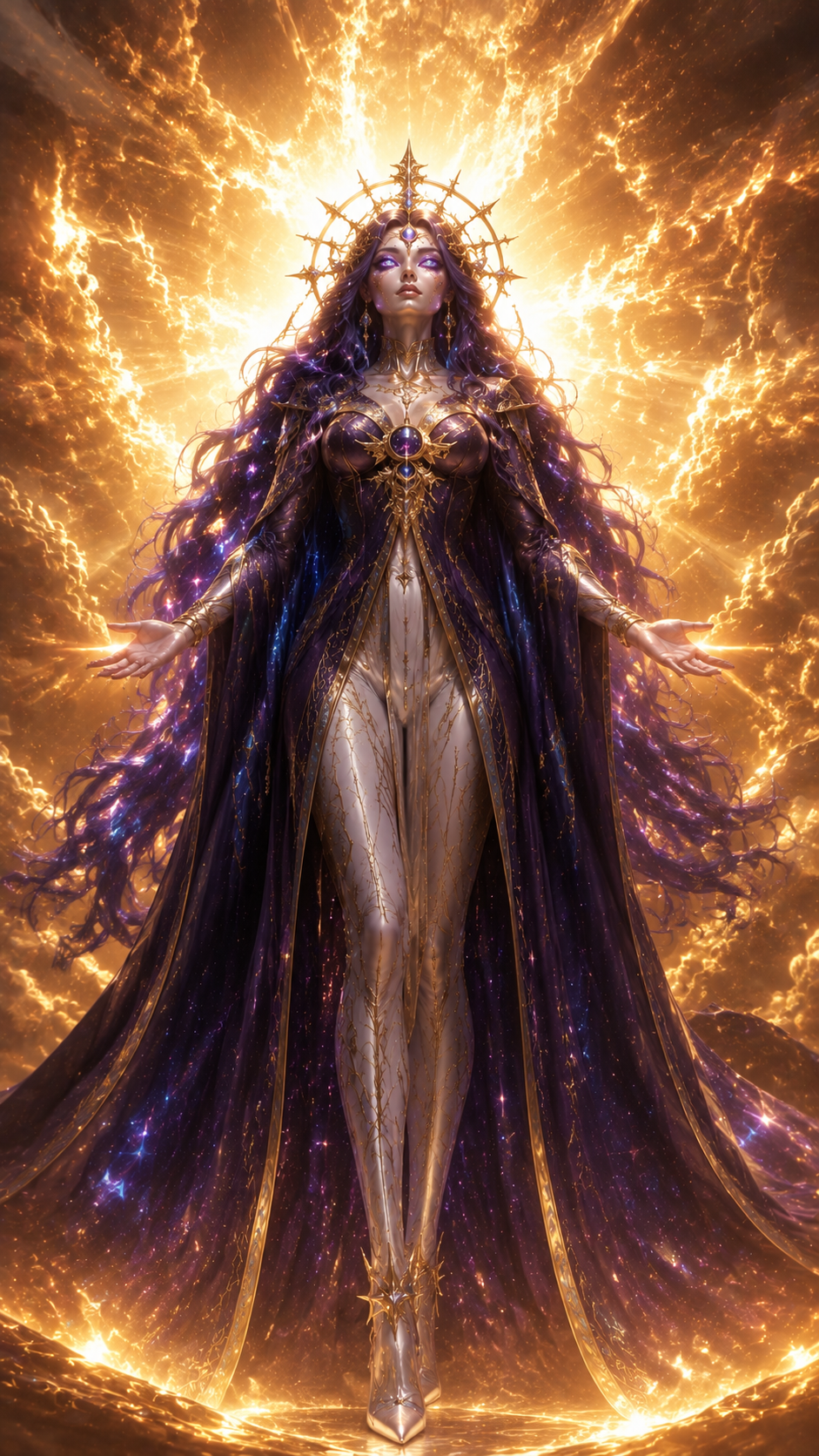 The Rise — arms outstretched in golden light