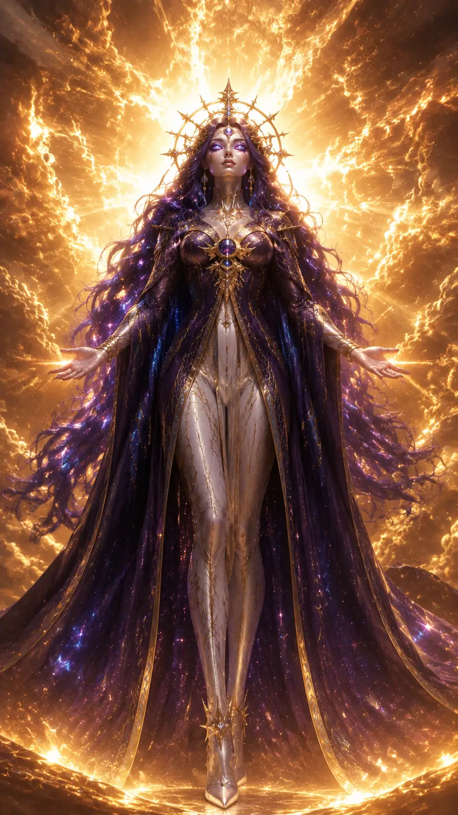 The Rise — arms outstretched in golden light